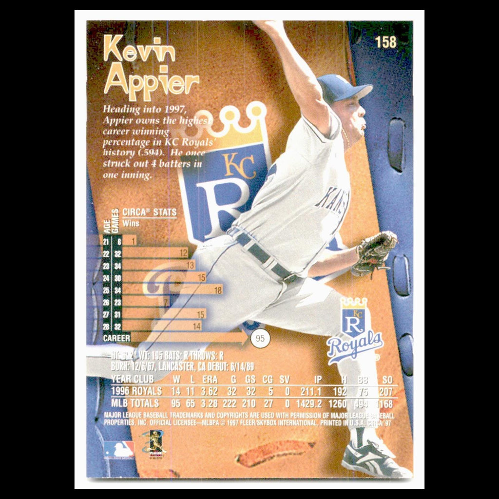 Kevin Appier #158 1997 Circa Kansas City Royals Baseball Card MLB NM