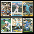 George Brett Lot 6 Baseball Cards Topps Kansas City Royals Set Collection