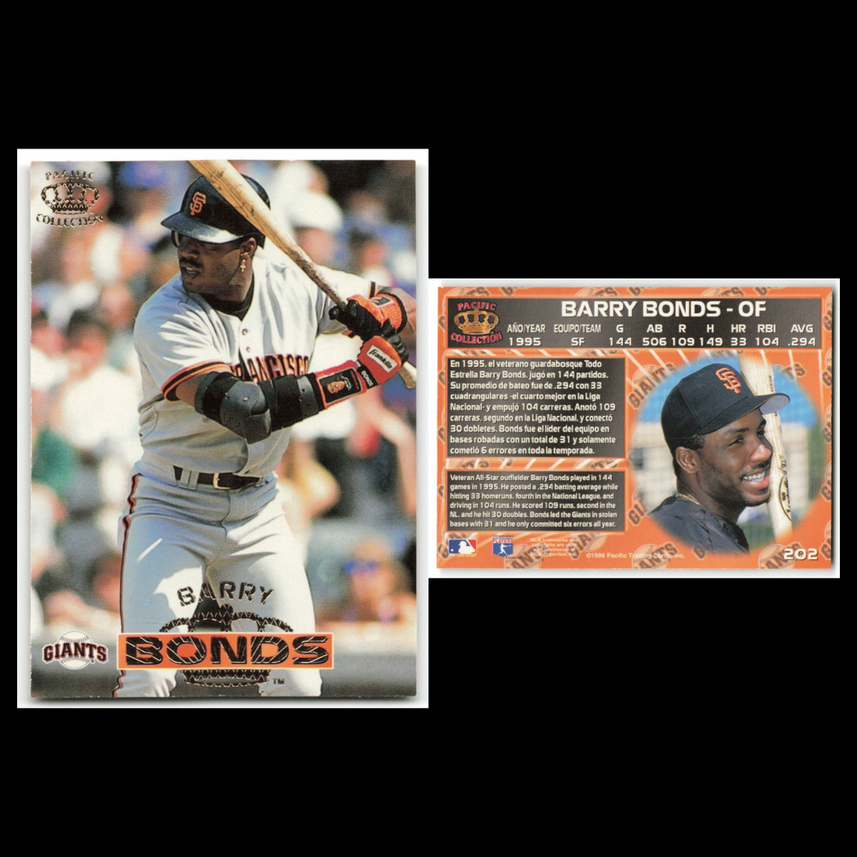 Barry Bonds Lot 6 Baseball Cards Upper Deck Pittsburgh Pirates Set MLB NM