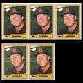 Rich Gossage Lot 5 Baseball Cards 1987 Topps San Diego Padres Set Collection MLB