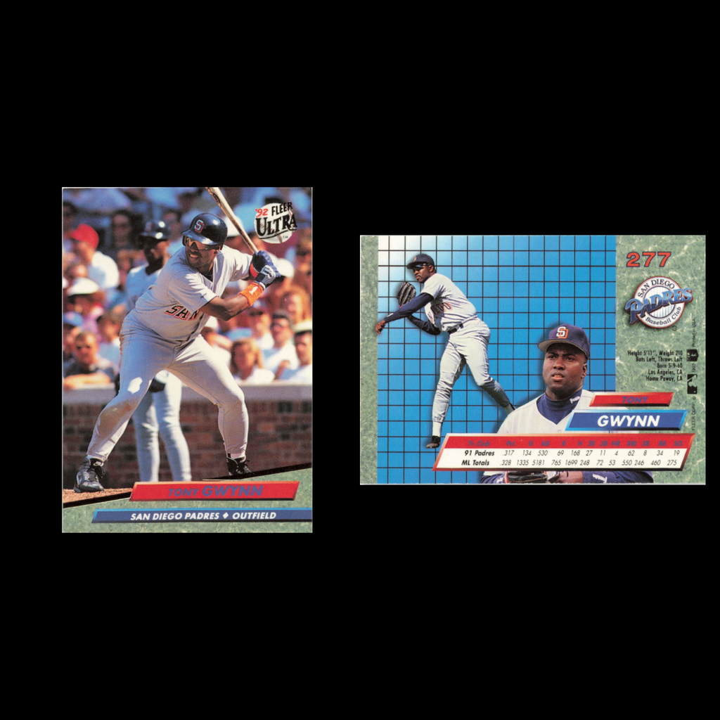Tony Gwynn Lot 7 Baseball Cards 1992 Upper Deck San Diego Padres Set Collection