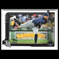 Taj Bradley #183 2025 Topps Tampa Bay Rays Baseball Card MLB NM