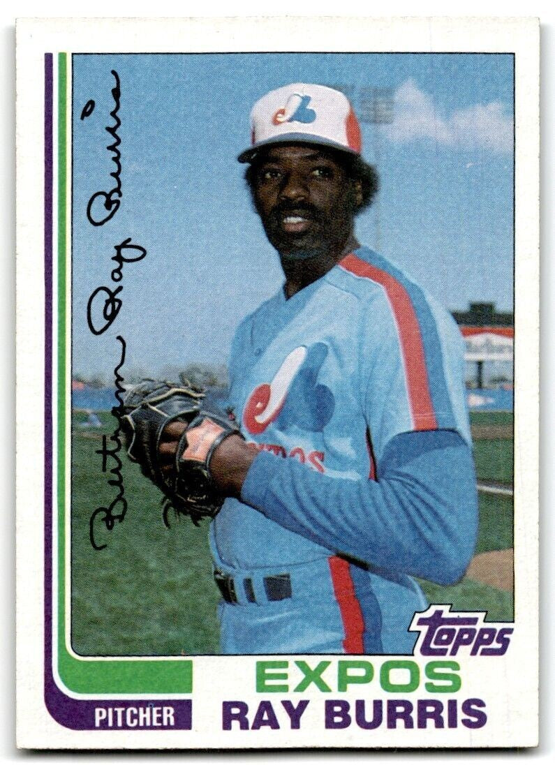 1982 Topps Ray Burris Montreal Expos #227