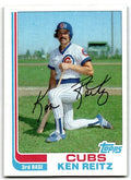 1982 Topps Ken Reitz Chicago Cubs #245