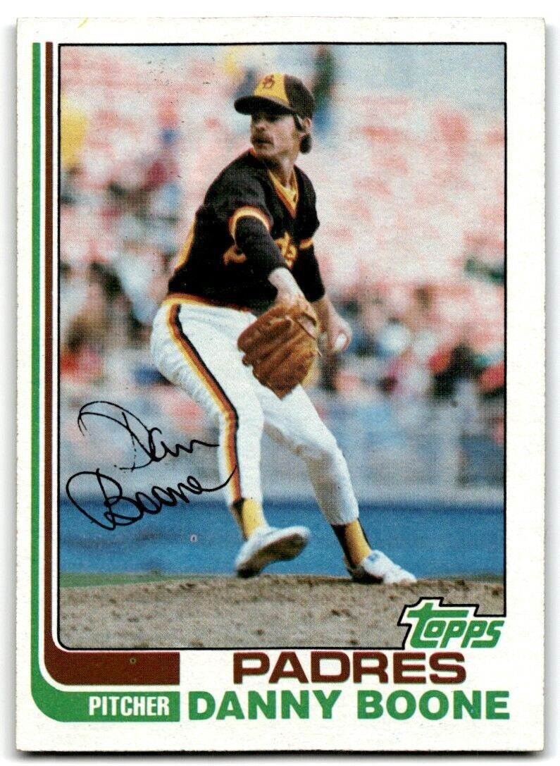 1982 Topps Danny Boone Rookie San Diego Padres #407