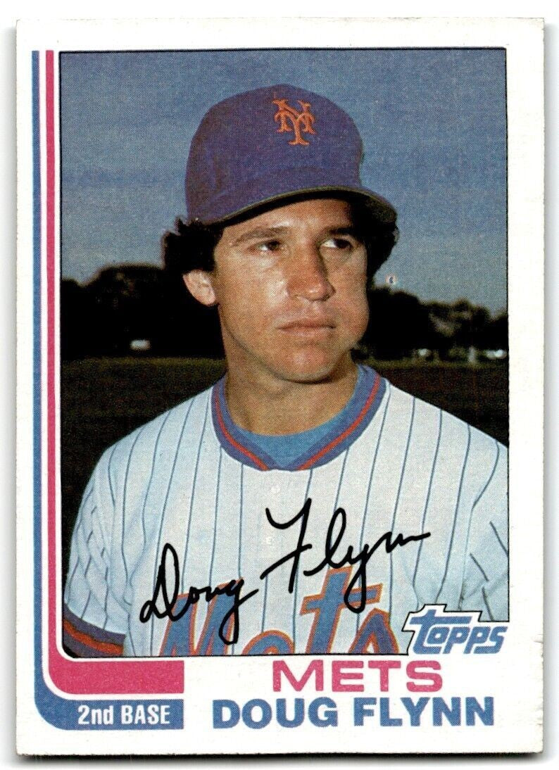 1982 Topps Doug Flynn New York Mets #302