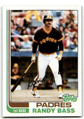 1982 Topps Randy Bass San Diego Padres #307