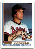 1982 Topps John Harris California Angels #313