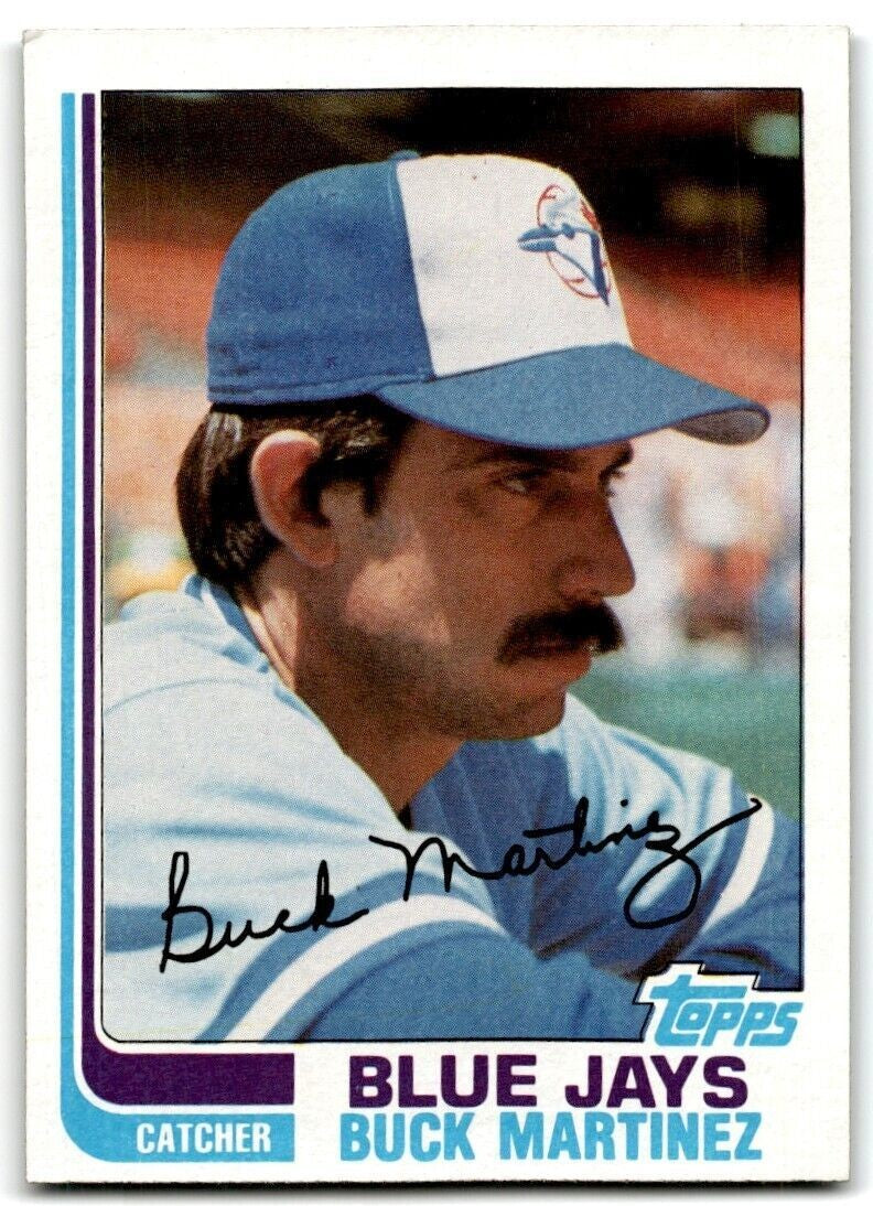 1982 Topps Buck Martinez Toronto Blue Jays #314