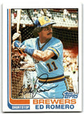 1982 Topps Brewers Future Stars - John Flinn/Ed Romero/Ned Yost Milwaukee