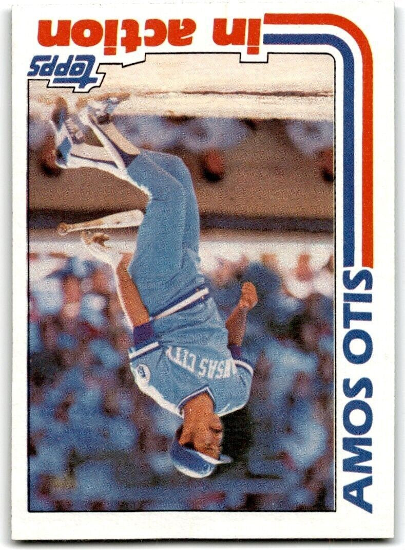 1982 Topps Amos Otis Kansas City Royals #726