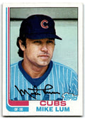1982 Topps Mike Lum Chicago Cubs #732