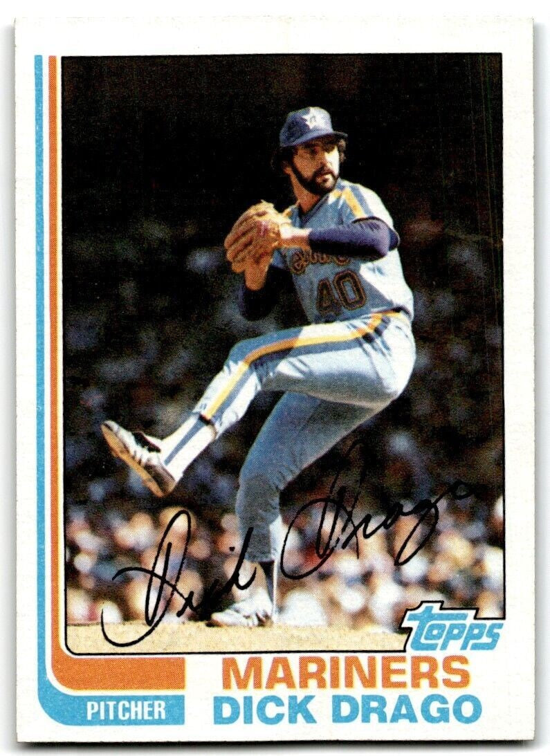 1982 Topps Dick Drago #742