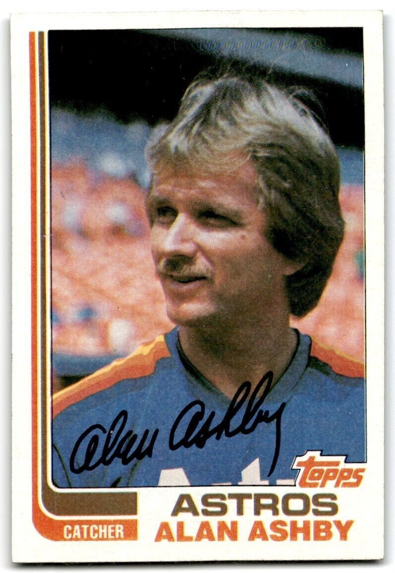 1982 Topps Alan Ashby Houston Astros #433