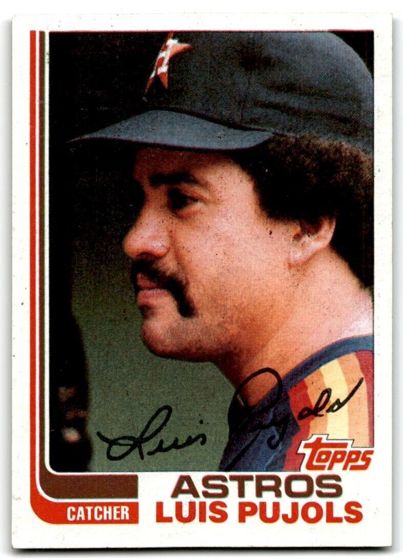 1982 Topps Luis Pujols Houston Astros #582