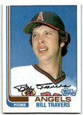 1982 Topps Bill Travers California Angels #628