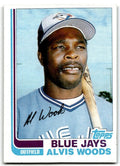 1982 Topps Alvis Woods Toronto Blue Jays #49