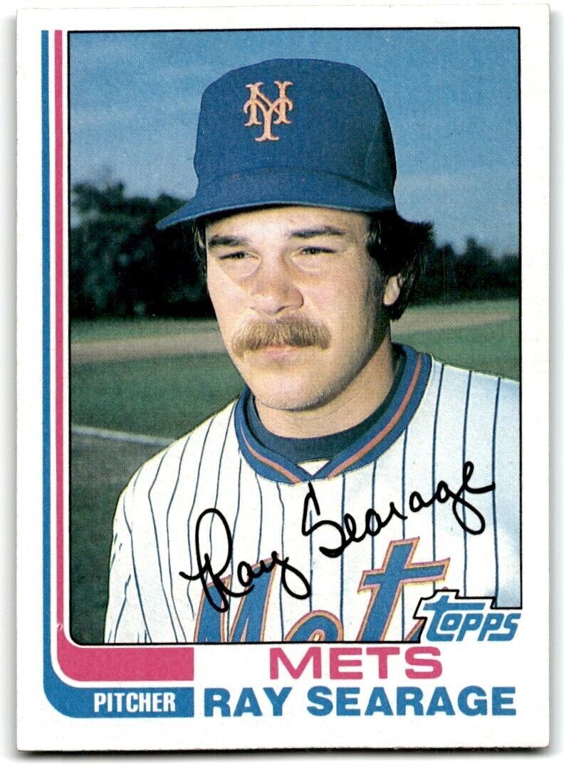 1982 Topps Ray Searage Rookie New York Mets #478