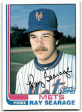 1982 Topps Ray Searage Rookie New York Mets #478