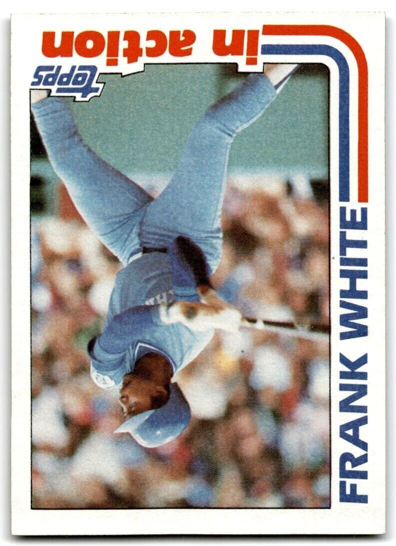 1982 Topps Frank White Kansas City Royals #646