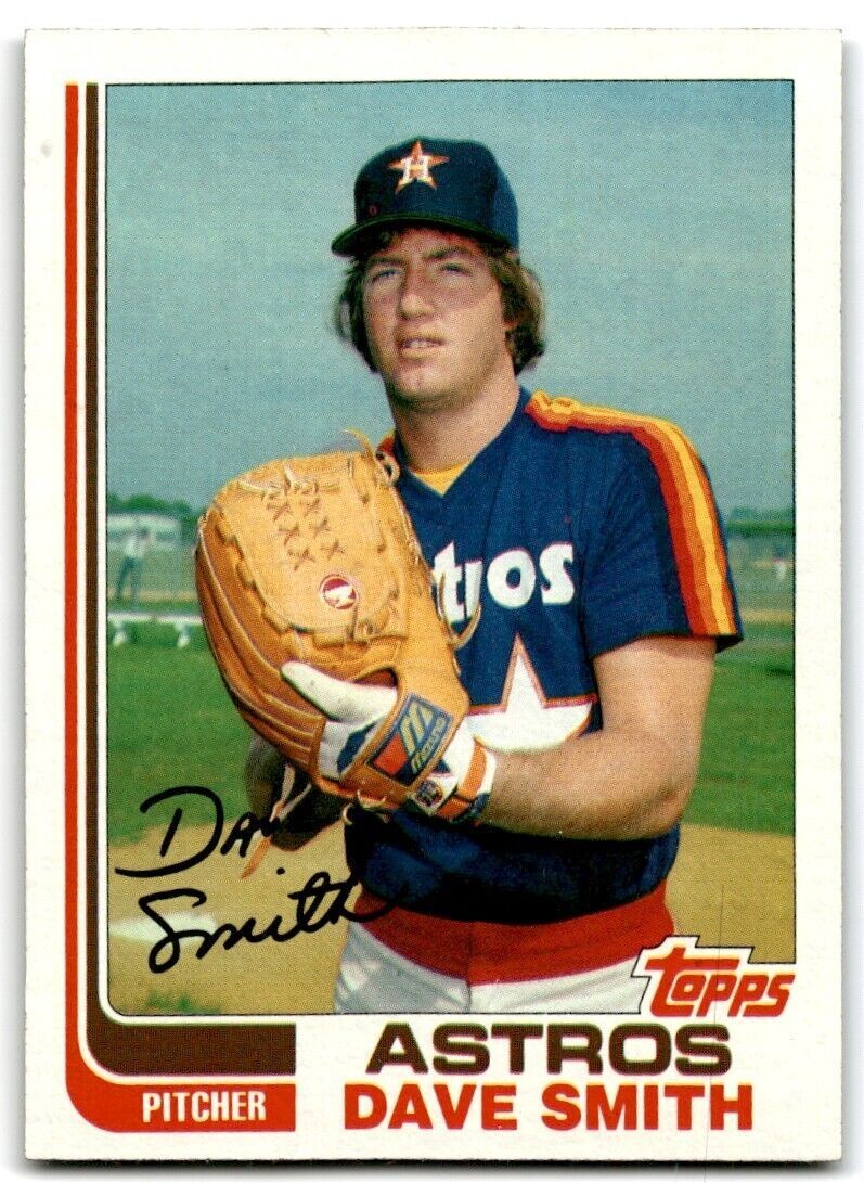 1982 Topps Dave Smith Houston Astros #761