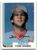 1982 Topps Tom Hume Cincinnati Reds #763