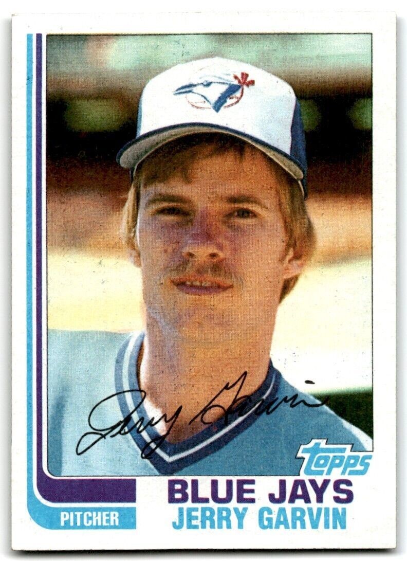1982 Topps Jerry Garvin Toronto Blue Jays #768