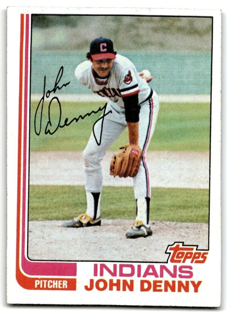 1982 Topps John Denny Cleveland Indians #773