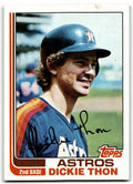 1982 Topps Dickie Thon Houston Astros #404