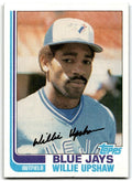 1982 Topps Willie Upshaw Toronto Blue Jays #196