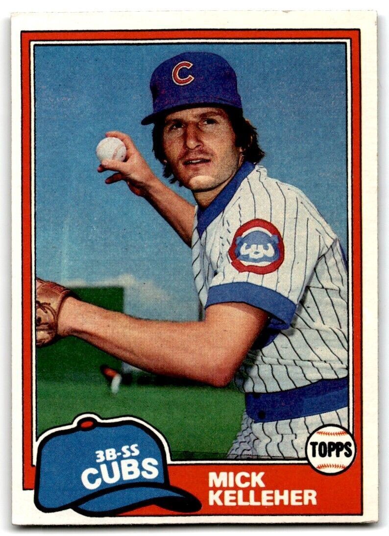 1981 Topps Mick Kelleher Chicago Cubs #429