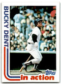 1982 Topps Bucky Dent . New York Yankees #241