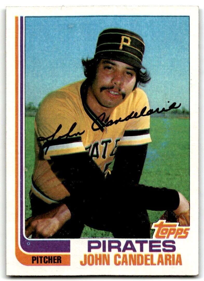 1982 Topps John Candelaria . Pittsburgh Pirates #425