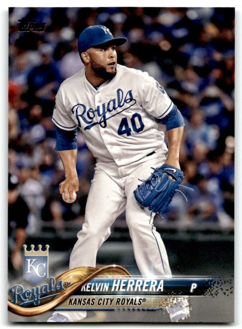 2018 Topps Series 2 Kelvin Herrera .  Kansas City Royals #406