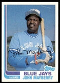 1982 Topps John Mayberry . Toronto Blue Jays #470