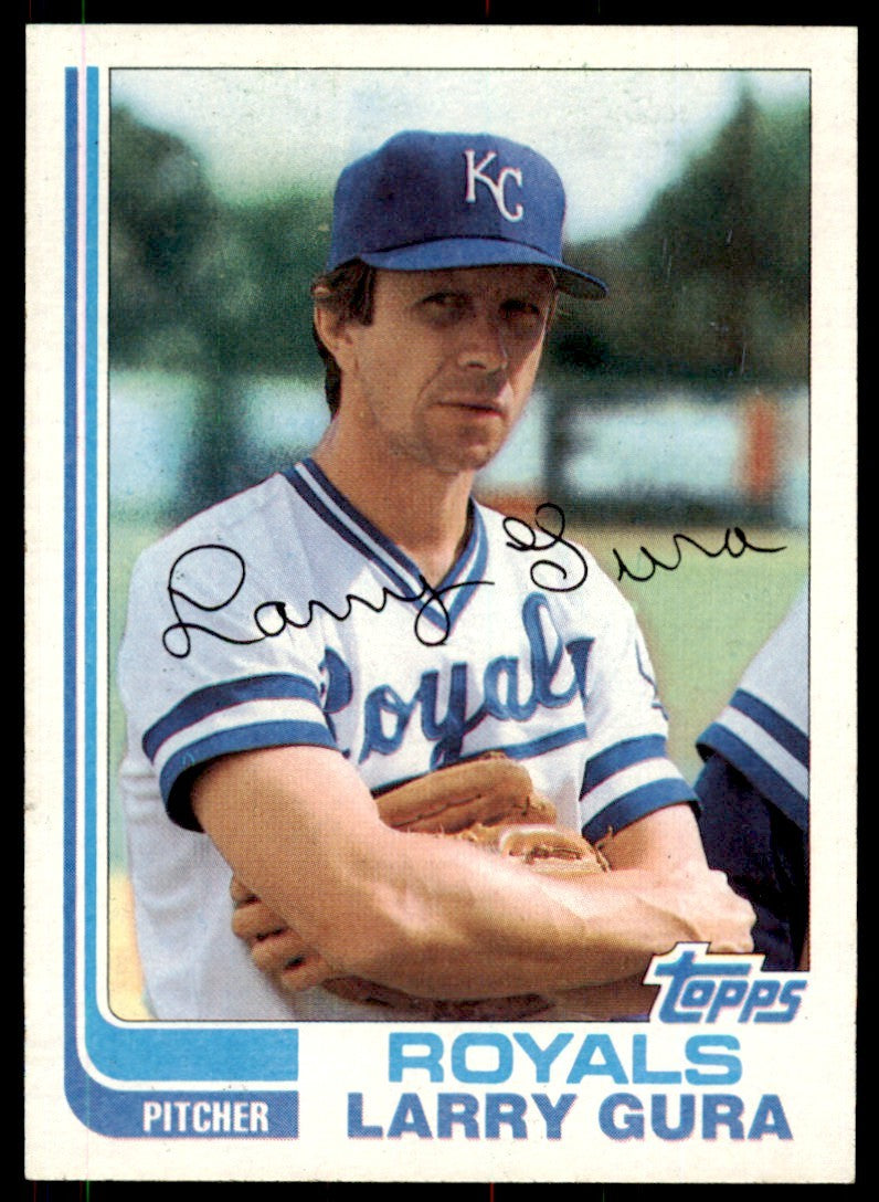 1982 Topps Larry Gura . Kansas City Royals #790