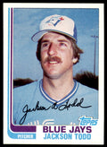 1982 Topps Jackson Todd . Toronto Blue Jays #565