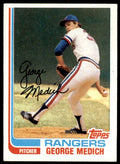1982 Topps George Medich Texas Rangers #78