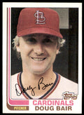 1982 Topps Doug Bair . St. Louis Cardinals #262