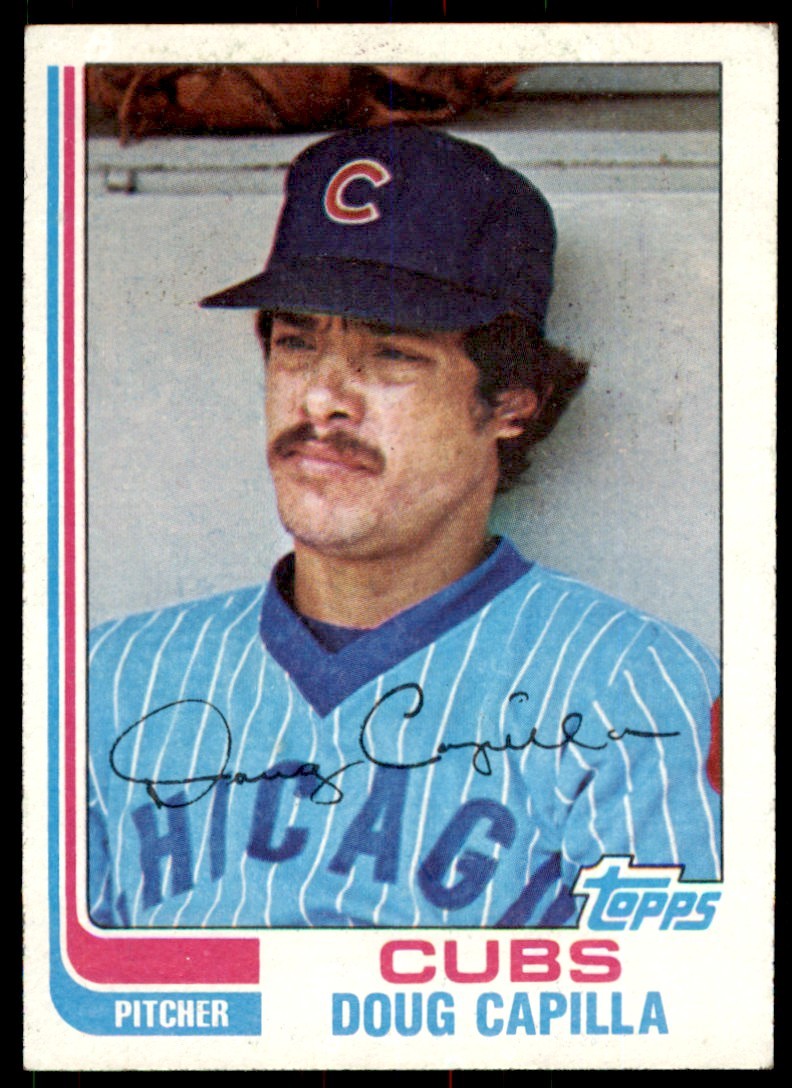 1982 Topps. Doug Capilla . Chicago Cubs #537