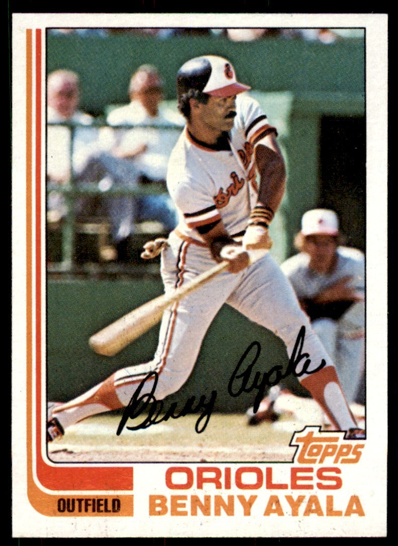 1982 Topps. Benny Ayala Baltimore Orioles #331