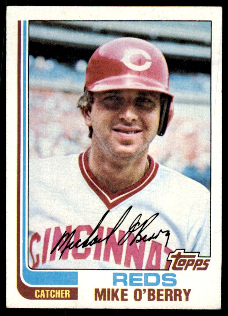 1982 Topps Mike O'Berry Cincinnati Reds #562