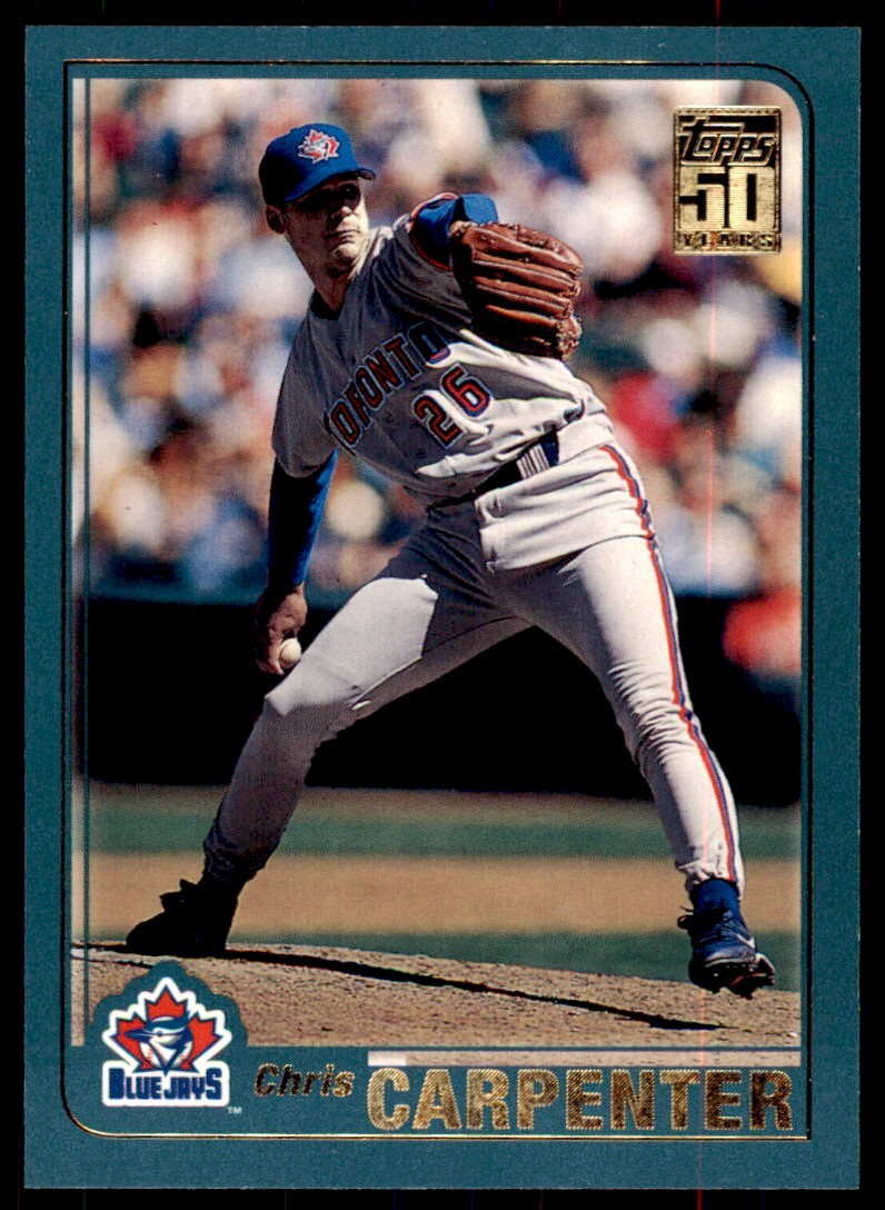 2001 Topps Chris Carpenter Toronto Blue Jays #148