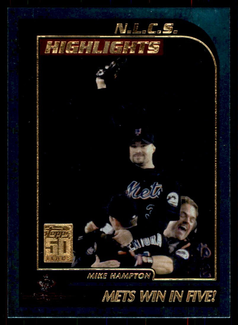 2001 Topps Highlights .  Mets #404