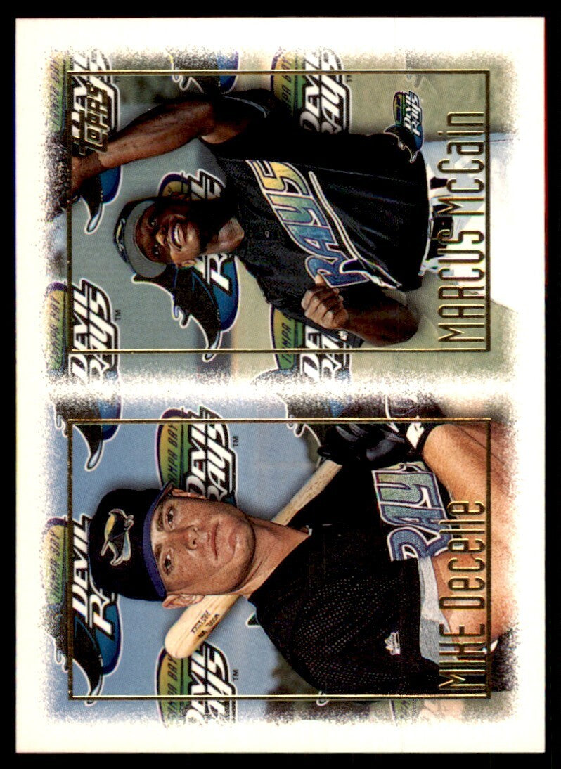 1997 Topps Mike DeCelle/Marcus McCain Baseball Card #472