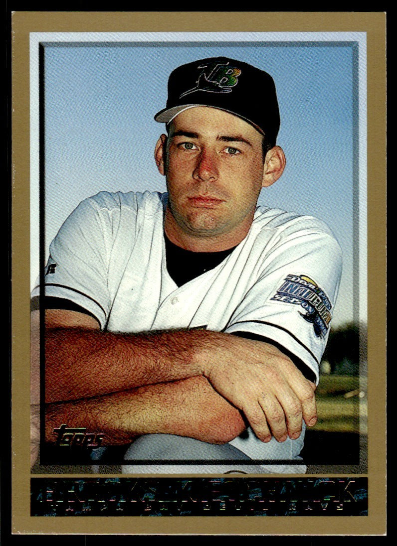 1998 Topps Baseball Card Brooks Kieschnick p Tampa Bay Devil Rays #472