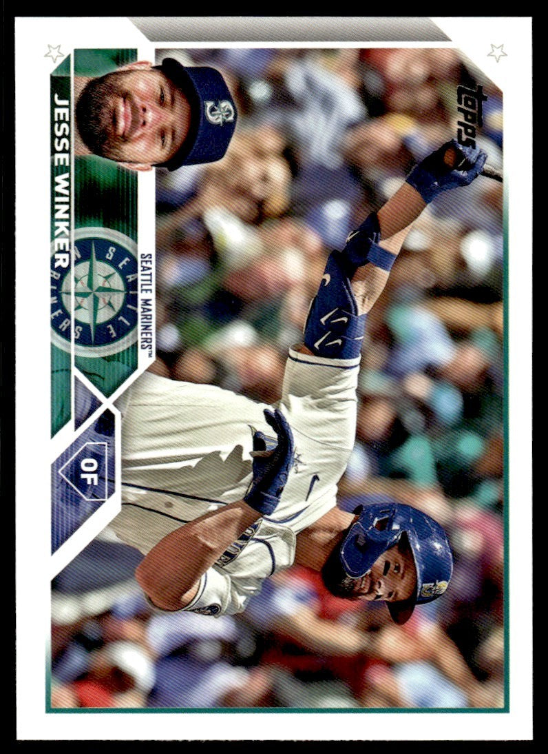 2023 Topps Baseball Card Jesse Winker Cincinnati Reds #306