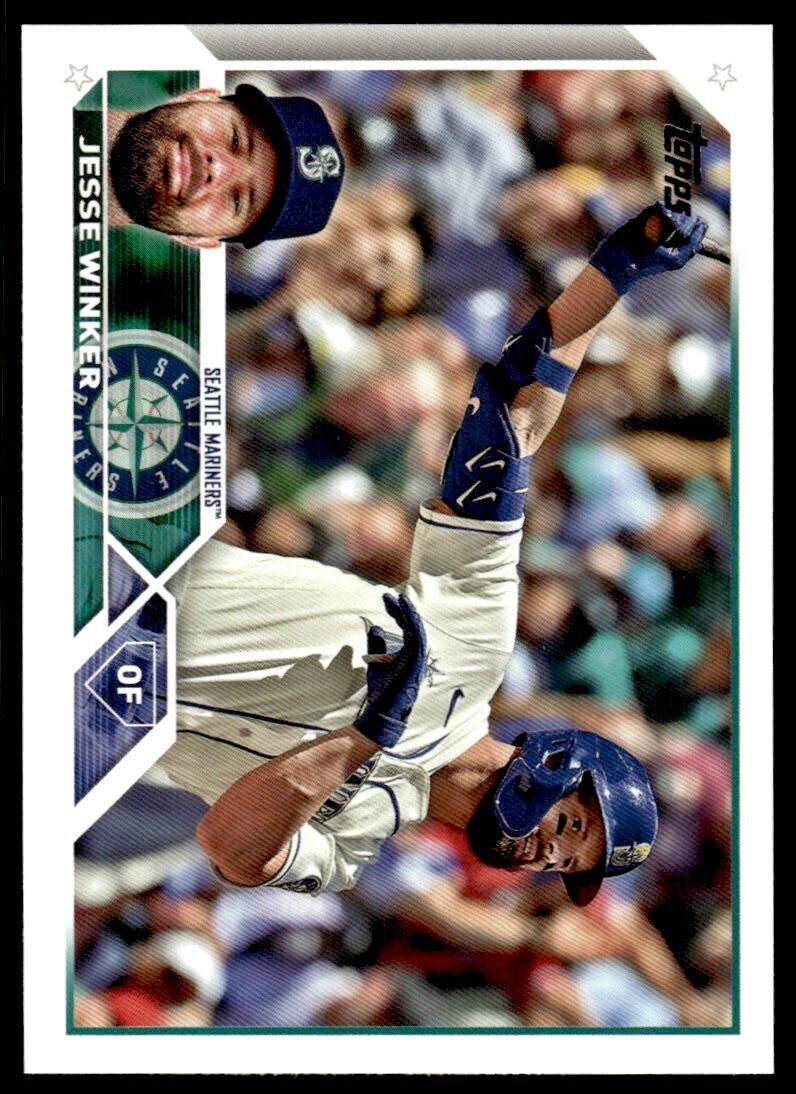 2023 Topps Baseball Card Jesse Winker Cincinnati Reds #306
