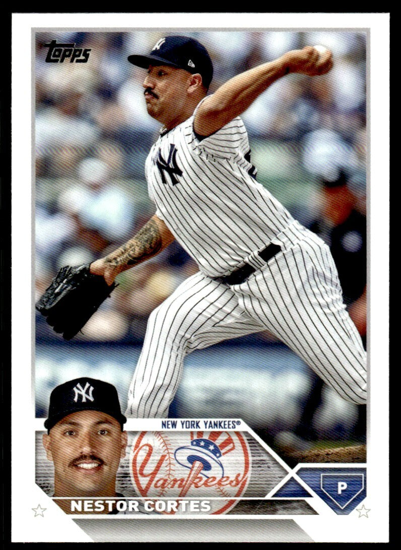 2023 Topps Baseball Card Nestor Cortes New York Yankees #143