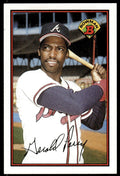 1989 Bowman Baseball Card Gerald Perry B Atlanta Braves #273